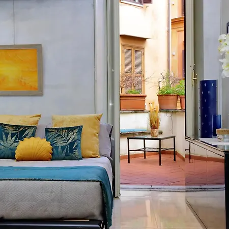 Apartment Charming Loft With Terrace At The Quirinale *