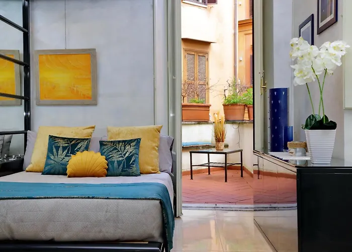 Апартаменты Charming Loft With Terrace At The Quirinale *