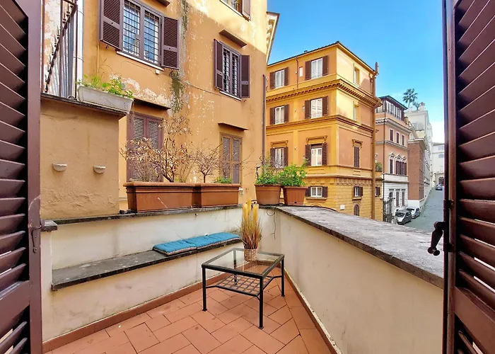 Charming Loft With Terrace At The Quirinale Апартаменты *