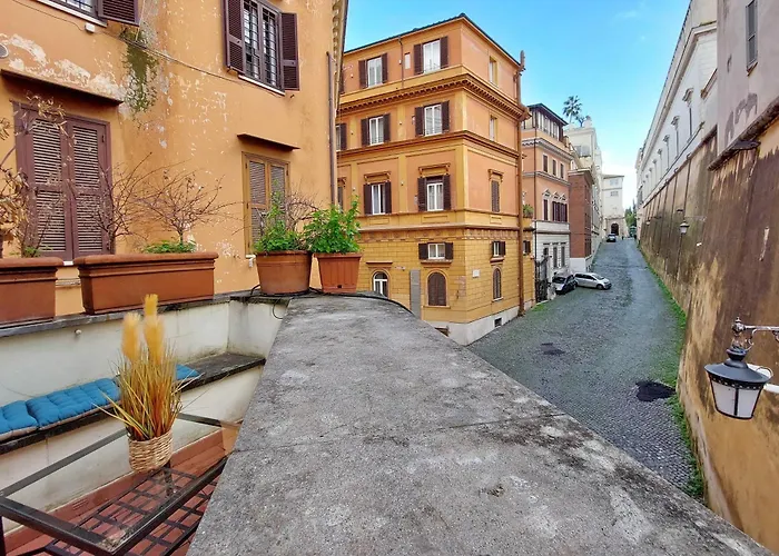 Апартаменты Charming Loft With Terrace At The Quirinale *